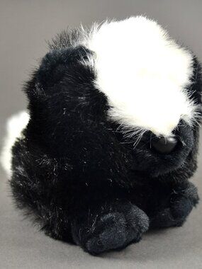 Odie the Skunk Puffkins by Swibco Style 6641 Bean Bag Plush